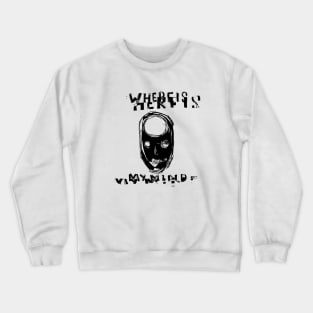 Where Is My Mind? - Pixies - Illustrated Lyrics Crewneck Sweatshirt